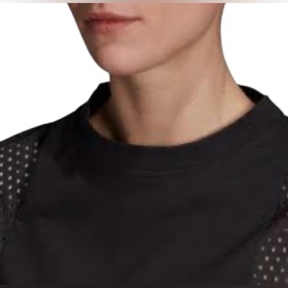 Adidas, ID Mesh Short Sleeve T-Shirt, Size XS,  Black 🏃‍♀️‍➡️ - Picture 7 of 10